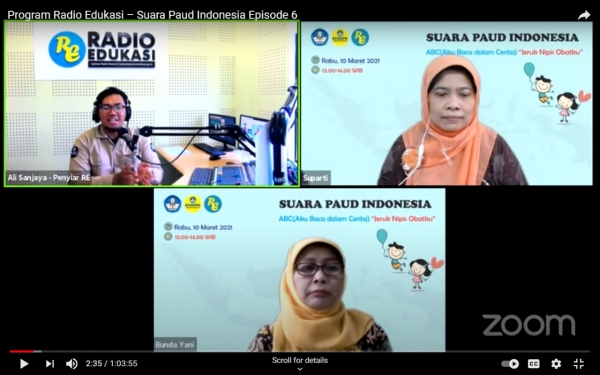 Suara PAUD Indonesia Aku Baca Dalam Cerita (ABC)