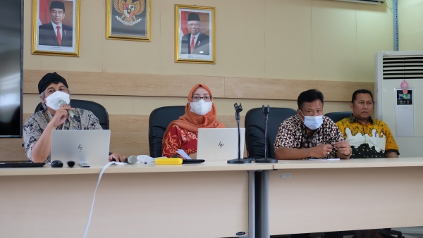 Mengawali Tahun 2022, BPMRPK Kemendikbudristek Gelar Rapat Evaluasi 2021 dan Koordinasi 2022